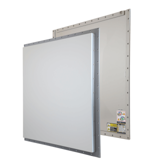 ARC-VENT® INS-B Explosion en aluminium Panneau de ventilation pour le soulagement et la sécurité de la pression industrielle.